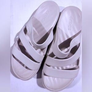 CROCS Women's Cream Sandals